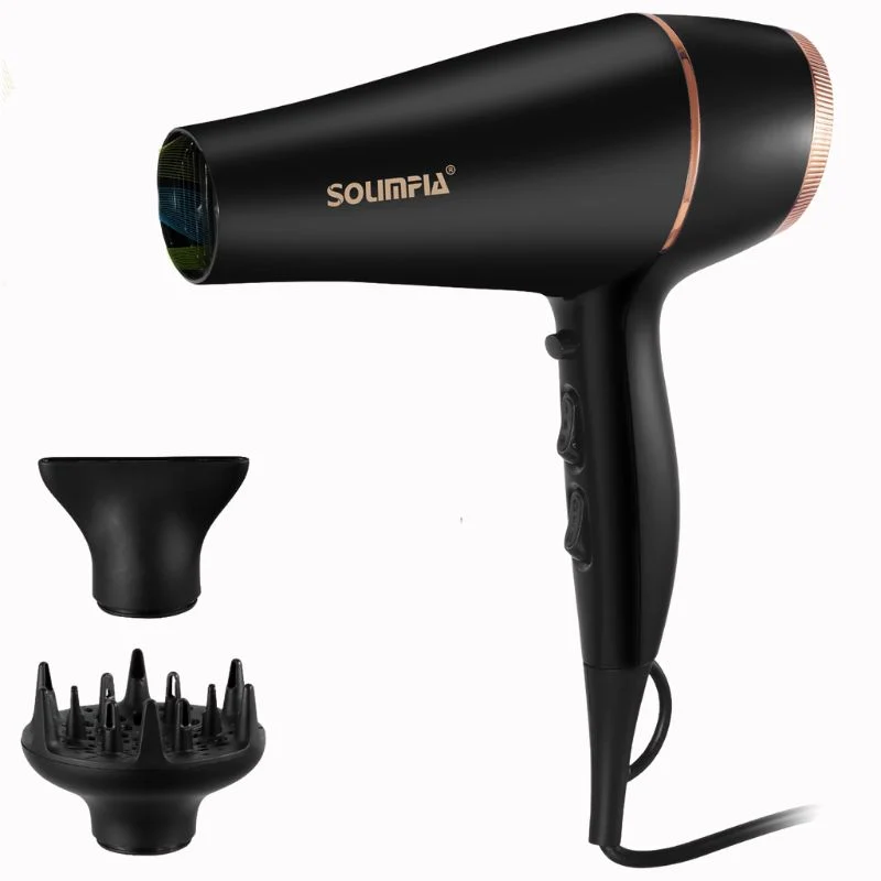 Sèche-cheveux professionnel 6 niveaux séchage rapide