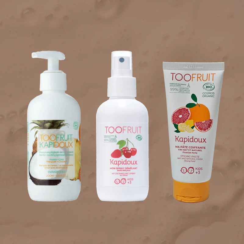 Coffret Kapidoux Cheveux Enfants - Toofruit