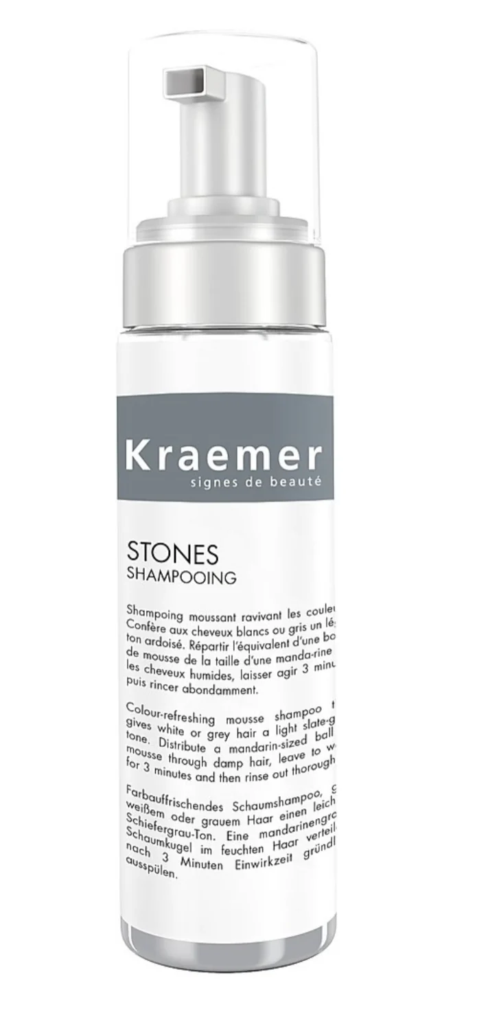 Shampooing vegan cheveux gris