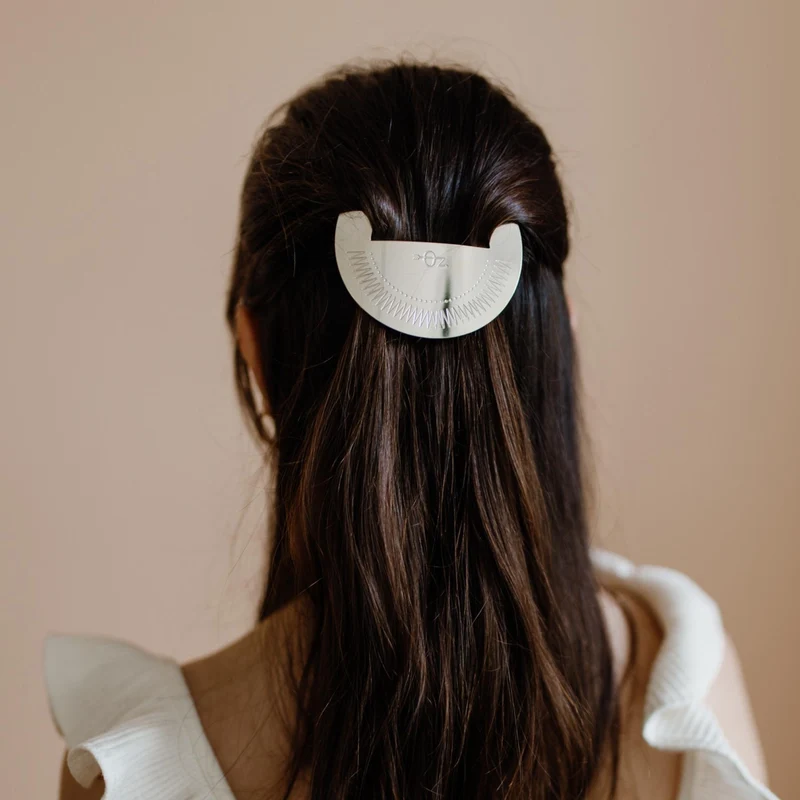 Barrette Inti - argentée