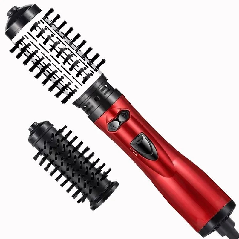 Brosse Ronde Chauffante Rouge Séchage et Style