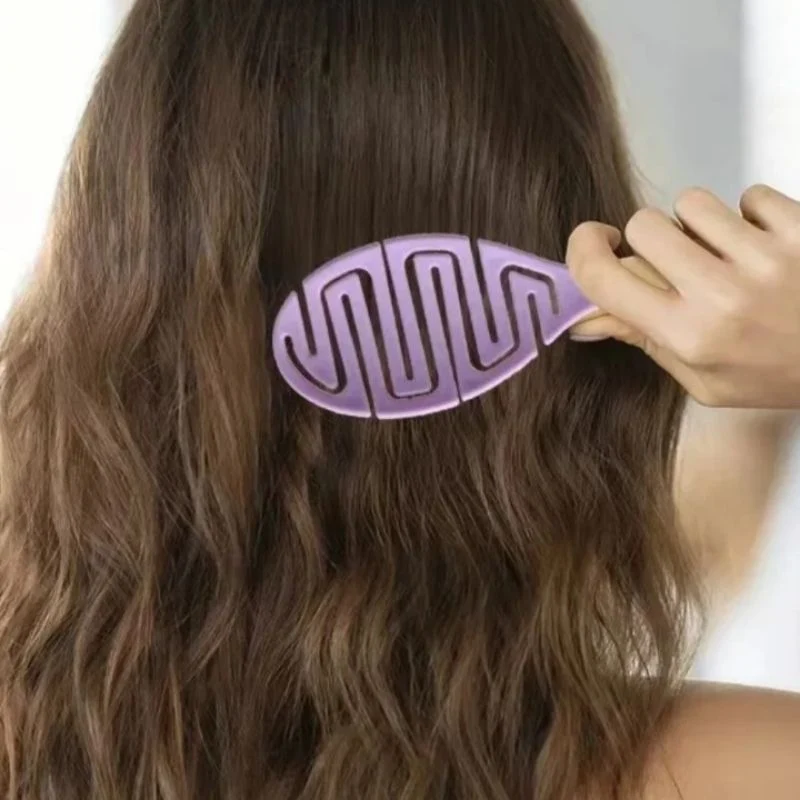Brosse Démêlante Violette Anti-Nœuds