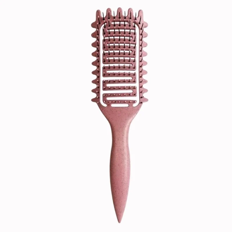 Brosse Démêlante Rose Volume Maîtrisé