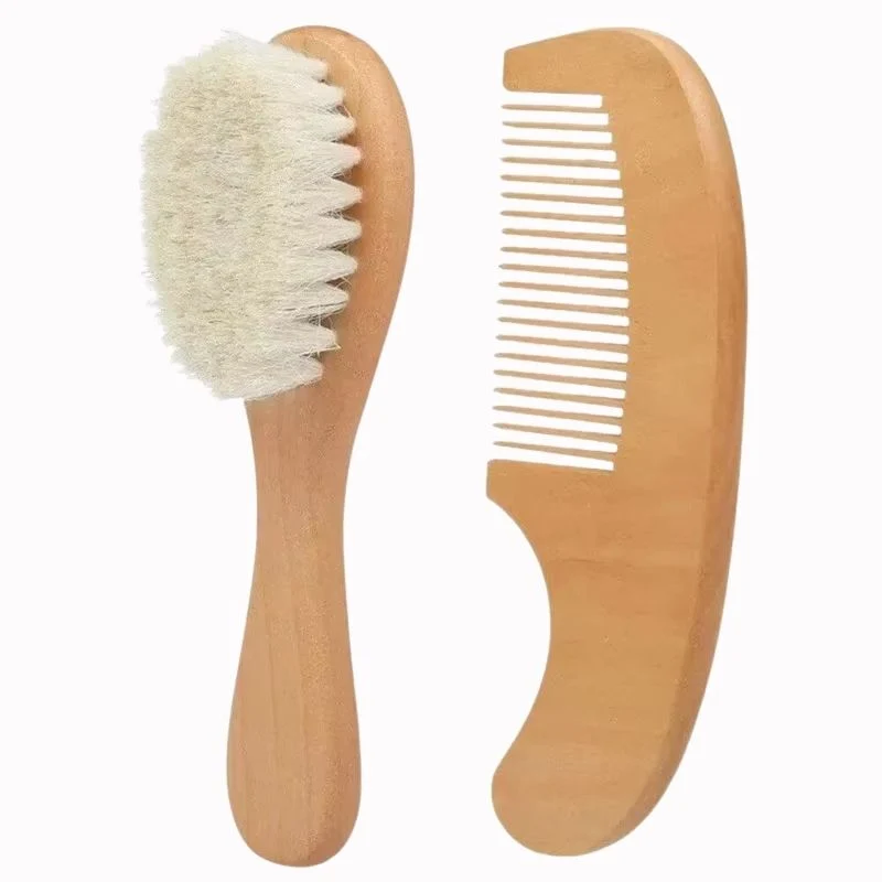 Brosse À Cheveux Bébé Duo Bois