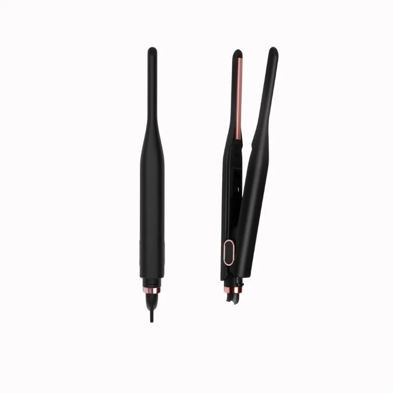 Boucleur Cheveux Courts Noir Finition Brillante
