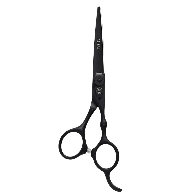 Mina Ciseaux de coupe Timeless Hairdressing noir mat