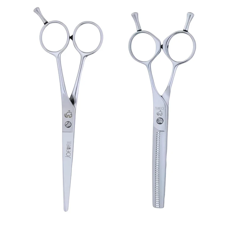 Joewell Ensemble de ciseaux classiques pour la coupe et l'amincissement des cheveux