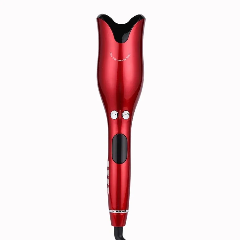 Boucleur Automatique Rouge Boucles Parfaites en Quelques Secondes