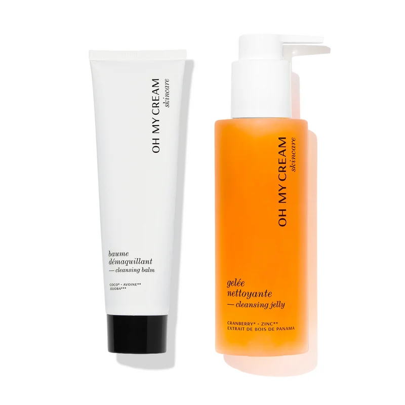 Le double nettoyage Baume et Gelée