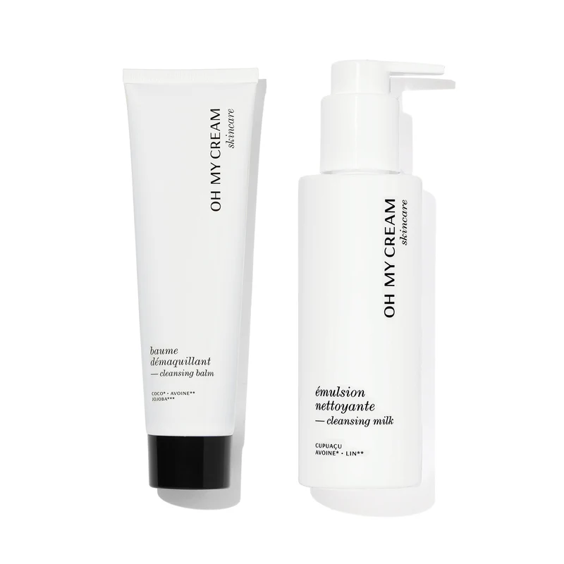 Le double nettoyage Baume et Emulsion
