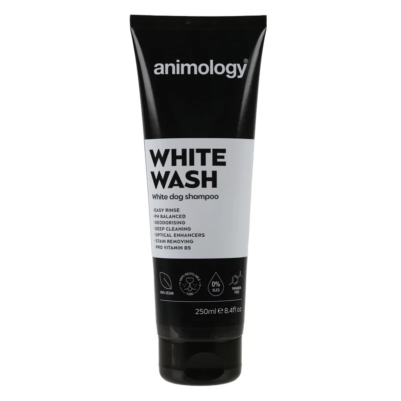 White Wash - Shampoing pour Pelages Blancs 250ml