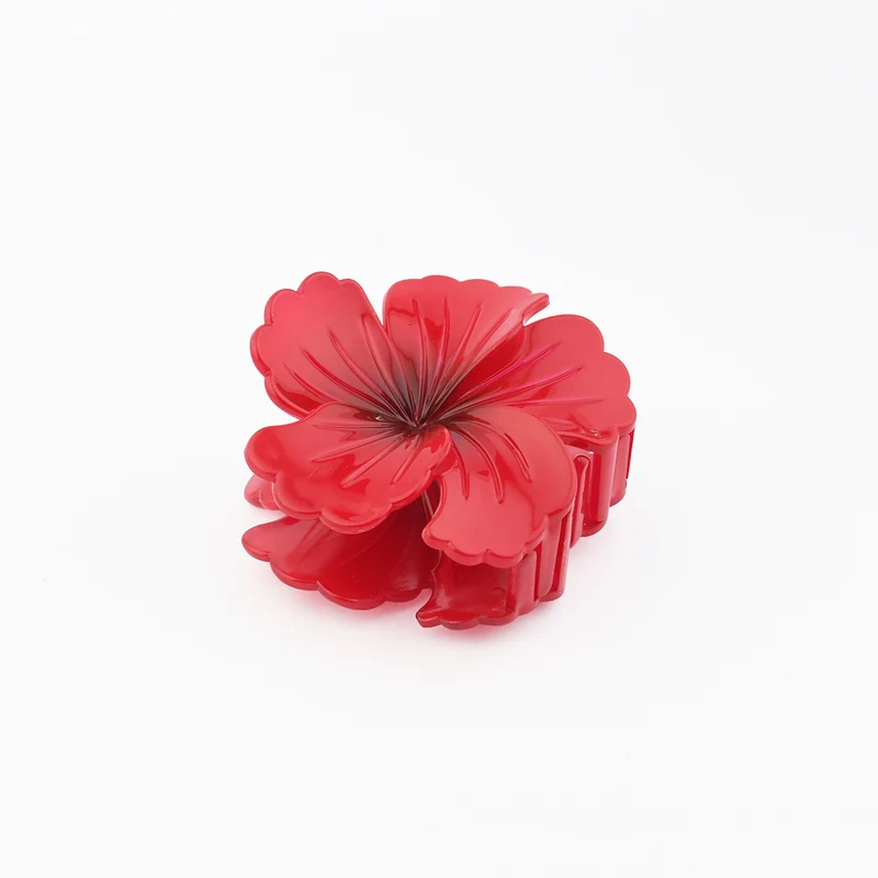 Pince à cheveux fleur d'hibiscus