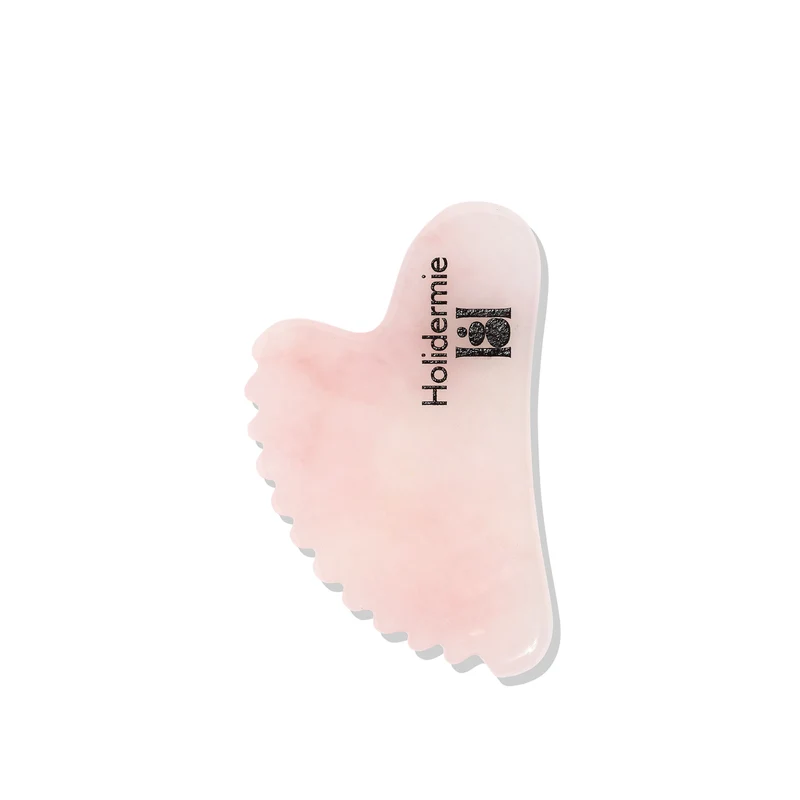 Gua Sha Visage en Quartz Rose