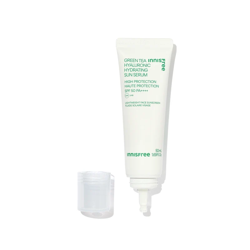 Green Tea Hyaluronic Hydrating Sun Serum SPF50 Sérum Solaire