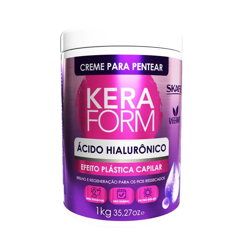 Skafe Keraform Hyaluronic Acid Combing Cream 1Kg / 35.27 fl oz
