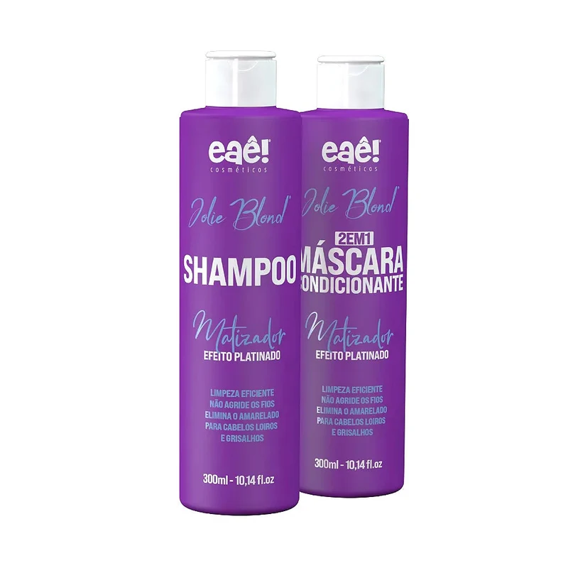Eaê Cosmetics Jolie Bond Kit 2x 300ml / 2x 10.1 fl oz
