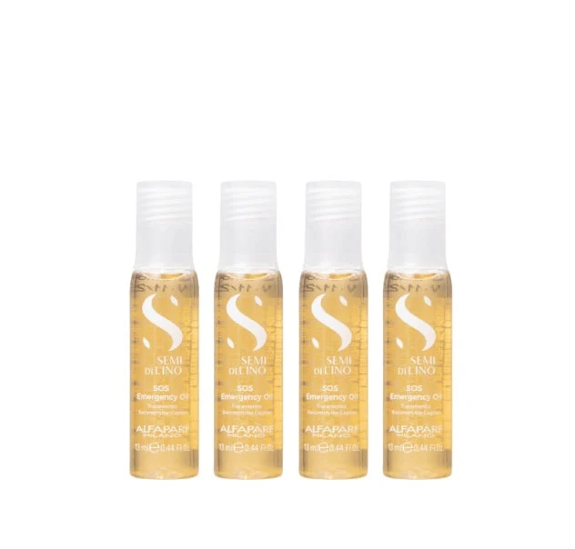 Alfaparf Milano Semi di Lino Reparative SOS 4x 13ml / 4x 0.44 fl oz