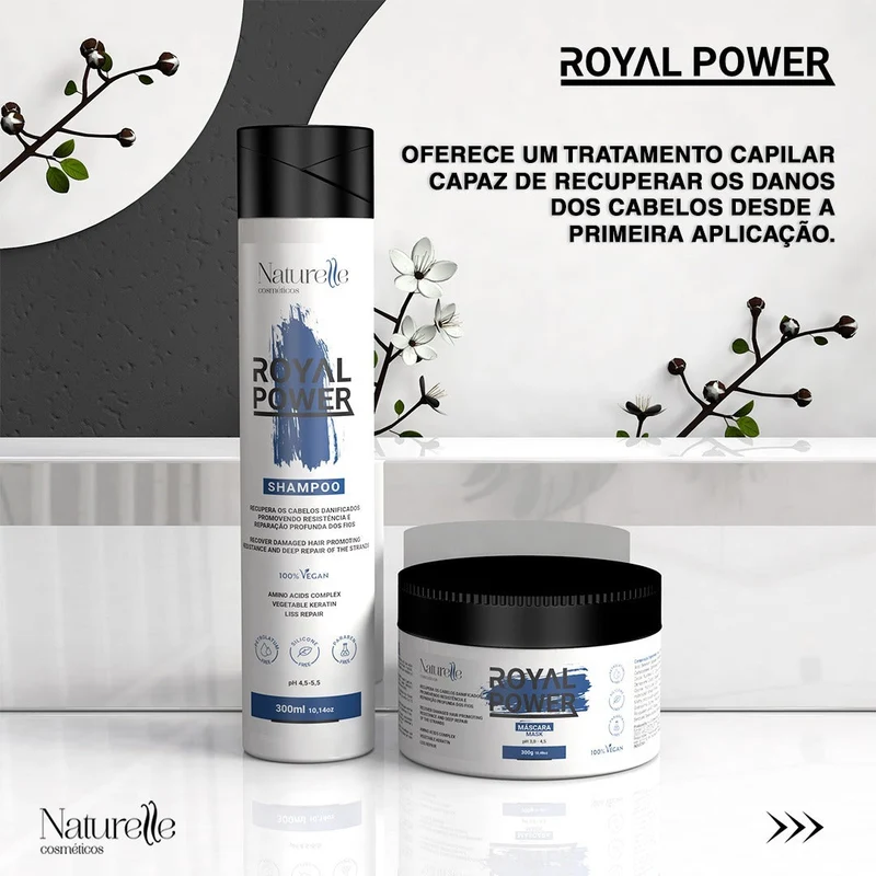 Naturelle Royal Power Home Care Kit 2x 300ml