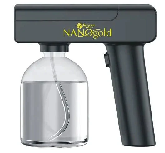 Nano Gold Jet Blue LED Spray Hair Treatment - Natureza Cosmetics