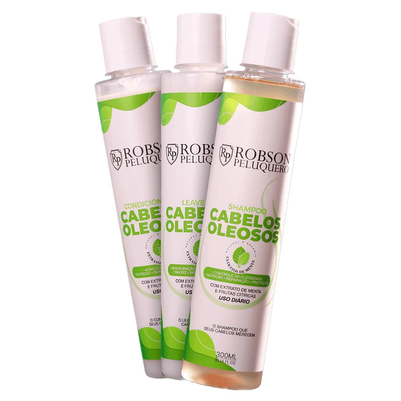 Robson Peluquero Home Care Oily Hair Kit 3x300ml / 3x 10.1 Oz