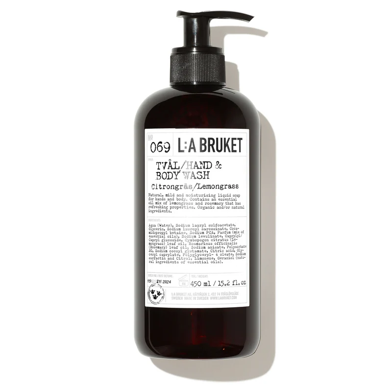 Hand & Body Wash Nettoyant Citronnelle 069