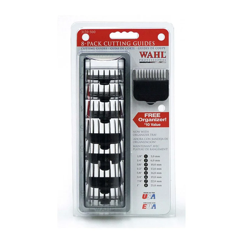 Contre-peignes #1 à #8 tondeuse super taper sans fil Wahl