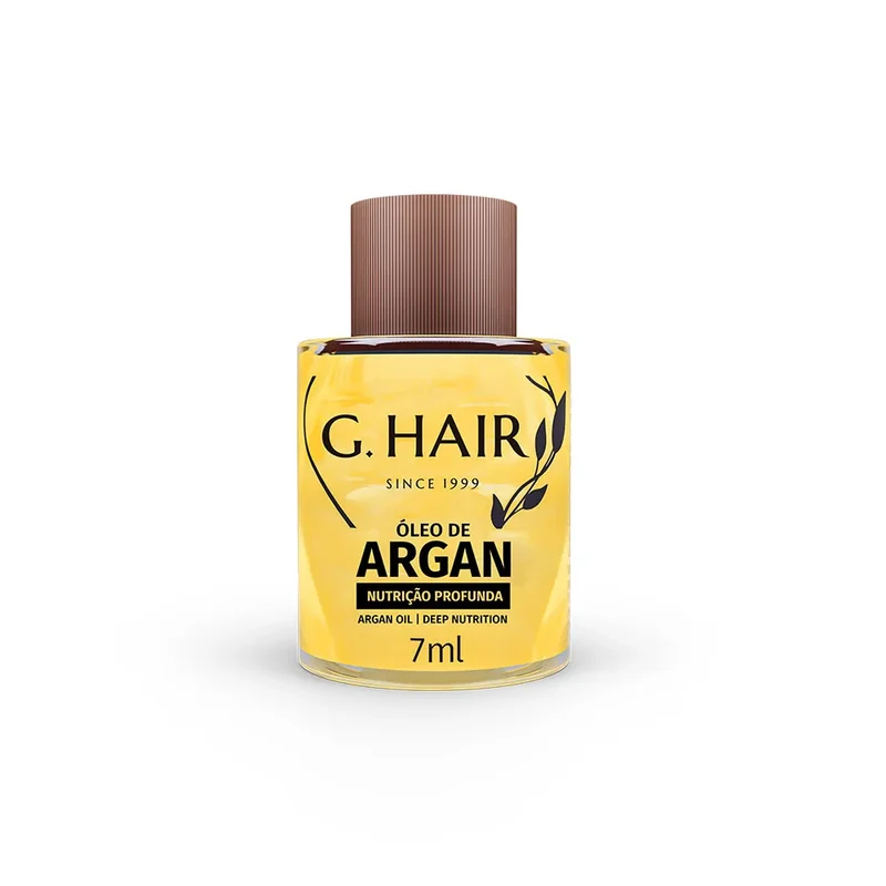 G Hair, Huile d'Argan, Huile de Finition pour Cheveux, 7 ml