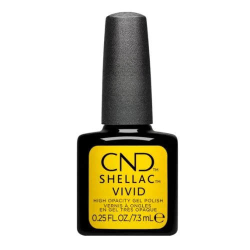 CND SHELLAC VIVID vernis U.V. Taxi Jaune