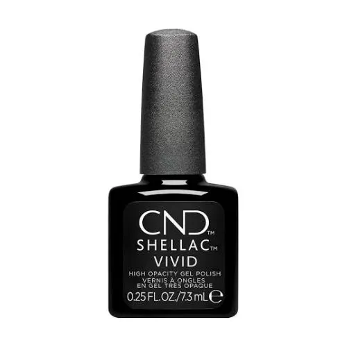 CND SHELLAC VIVID vernis U.V. Tuxedo noir