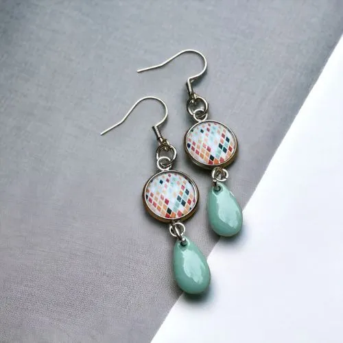 M FANTAISIES BIJOUX boucles pendantes délicates