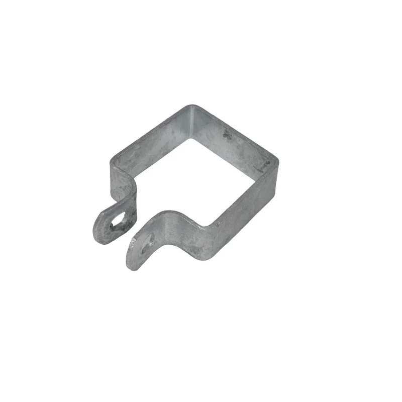 Art.330203 - Schelle Anfang für Vierkantpfosten 60x60 mm, verzinkt