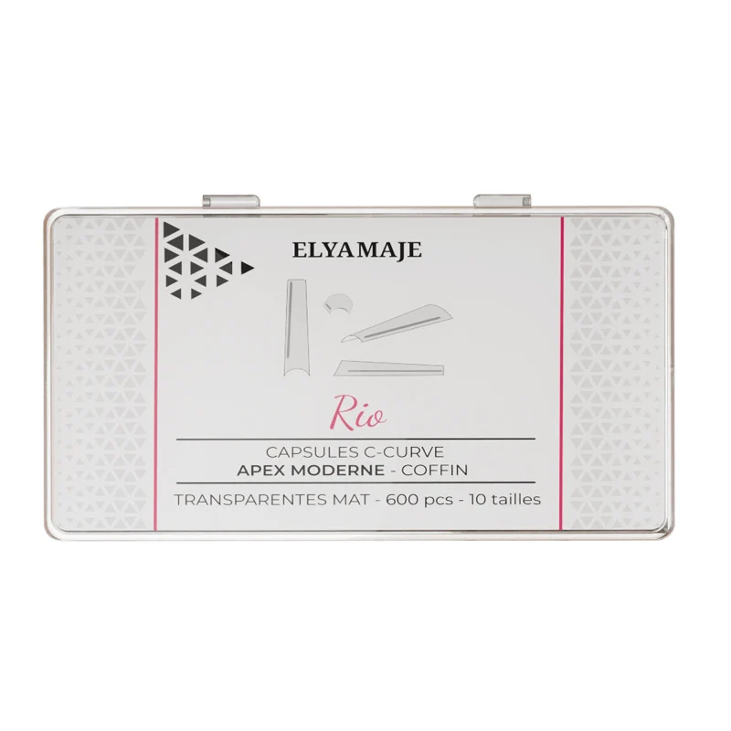 Rio – Transparentes Mat – Ccurve – 600pcs – ElyaMaje