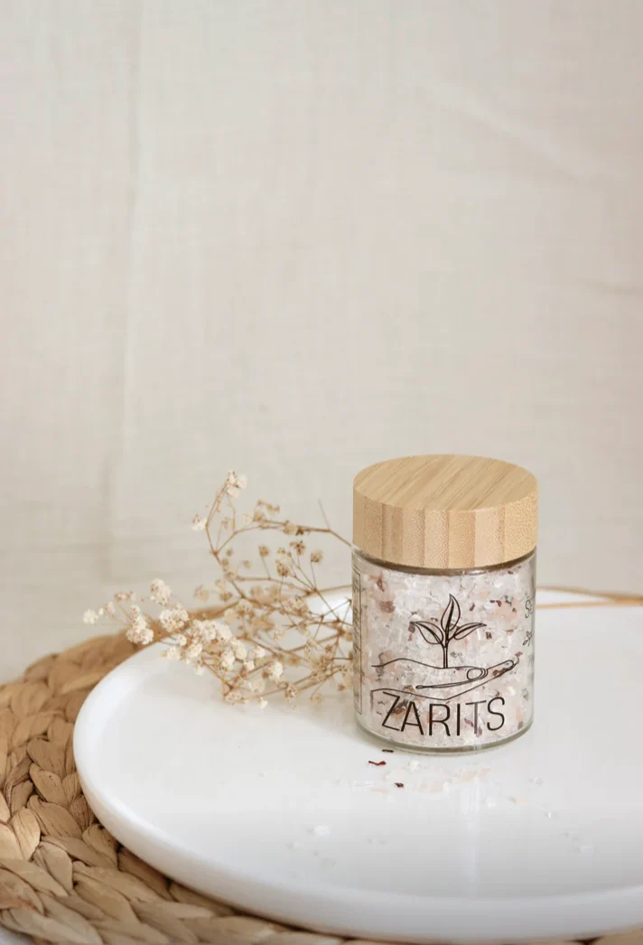 Zarits Sweet Orange, Bergamot & Hibiscus Bath Salt