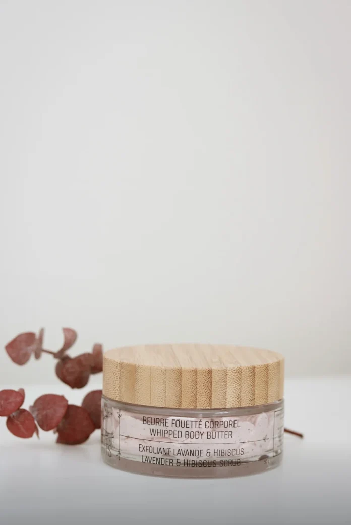 Zarits Lavender & Hibiscus Whipped Exfoliating Body Butter
