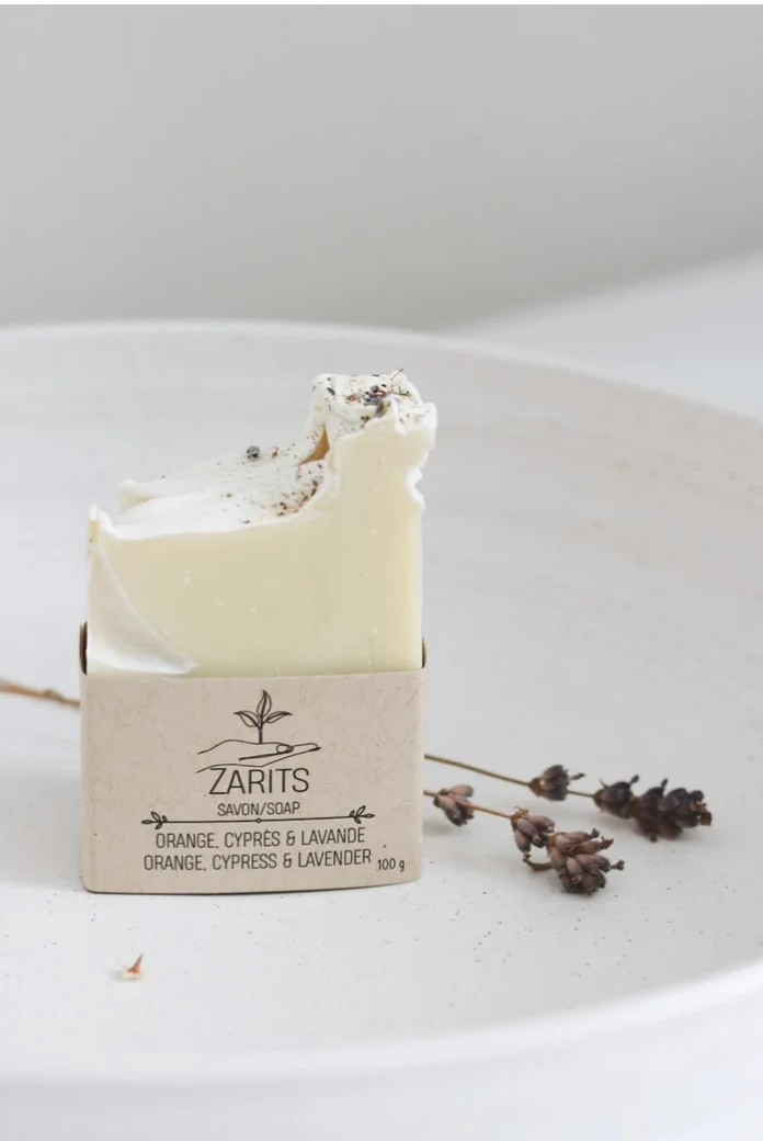 Zarits Cypress, Lavender & Sweet Orange Soap