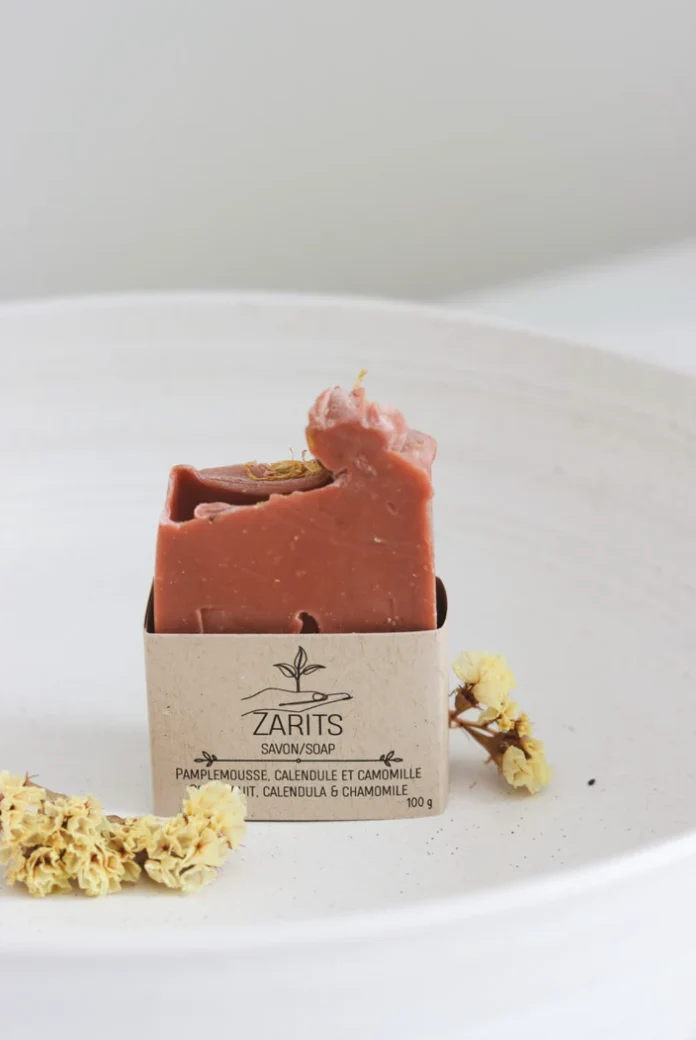 Zarits Grapefruit, Calendula & Chamomile Soap