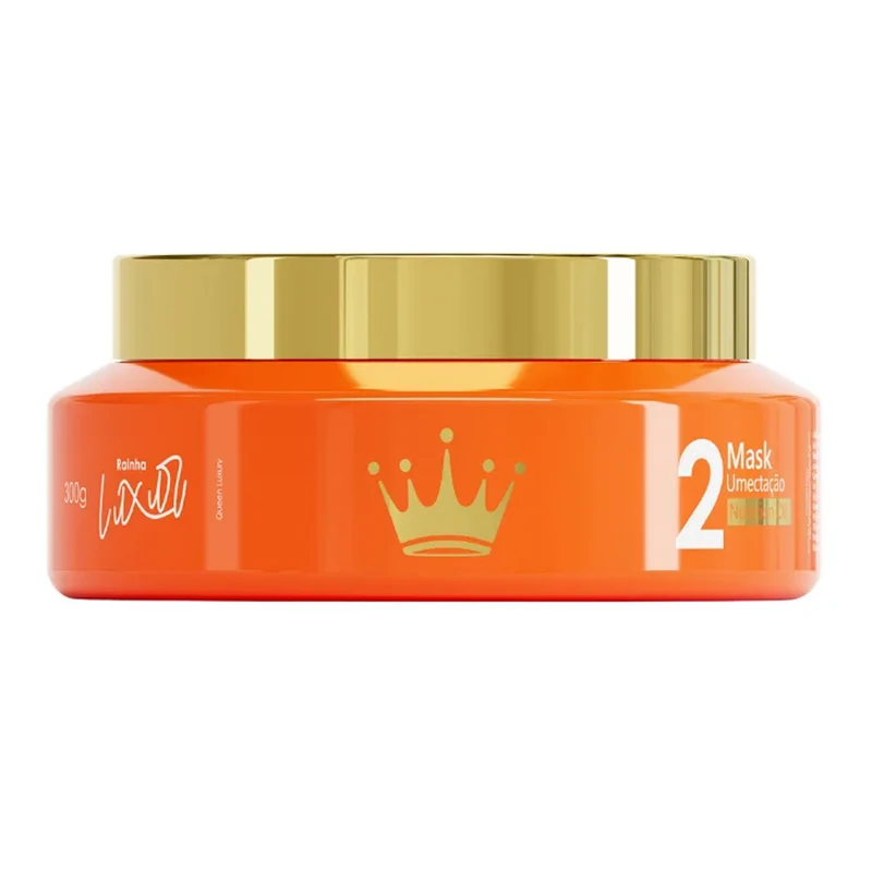 Ana Paula Carvalho, Rainha Luxury 2, Huile Nutritionnelle, Masque Capillaire pour Cheveux, 300g