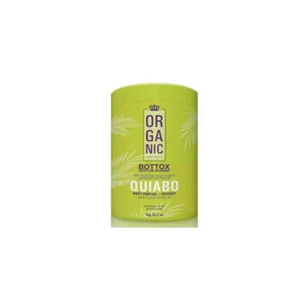 Fio Perfeito, Btx Quiabo Bio, Masque Capillaire Pour Cheveux, 1kg