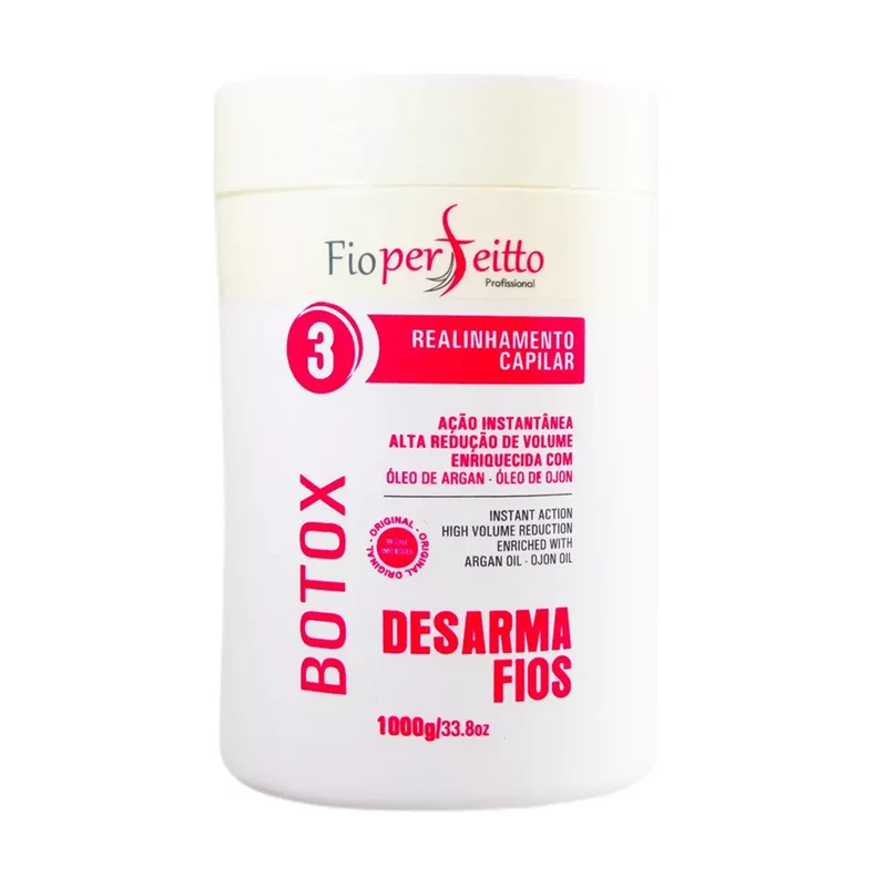Fio Perfeito, btx Realinhamento Capilar Desarma Fios, masque capillaire pour cheveux, 1Kg