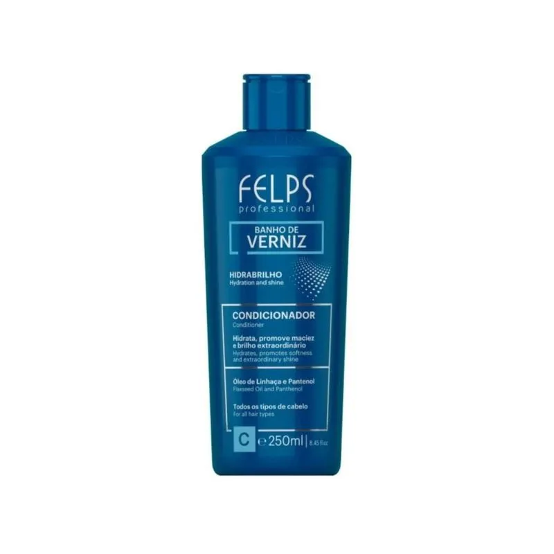 Felps, Banho de Verniz, Après-shampooing réparateur pour cheveux, 250 ml