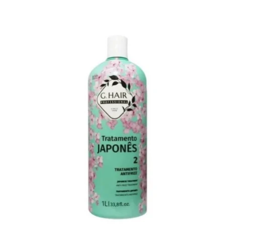 G Hair, Tratamento Japones Step 2, Après-shampooing réparateur pour cheveux, 1L