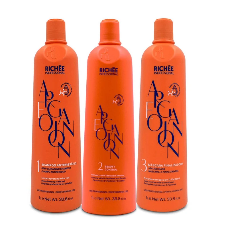 Kit Richée Progressive Argan et Ojon 3x1L/3x33.8 fl.oz