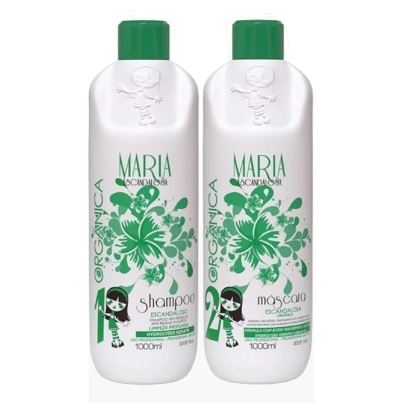Kit Lissage Vert - Bonequinha Escandalosa Maria Escandalosa 2x1L/33.8 fl.oz