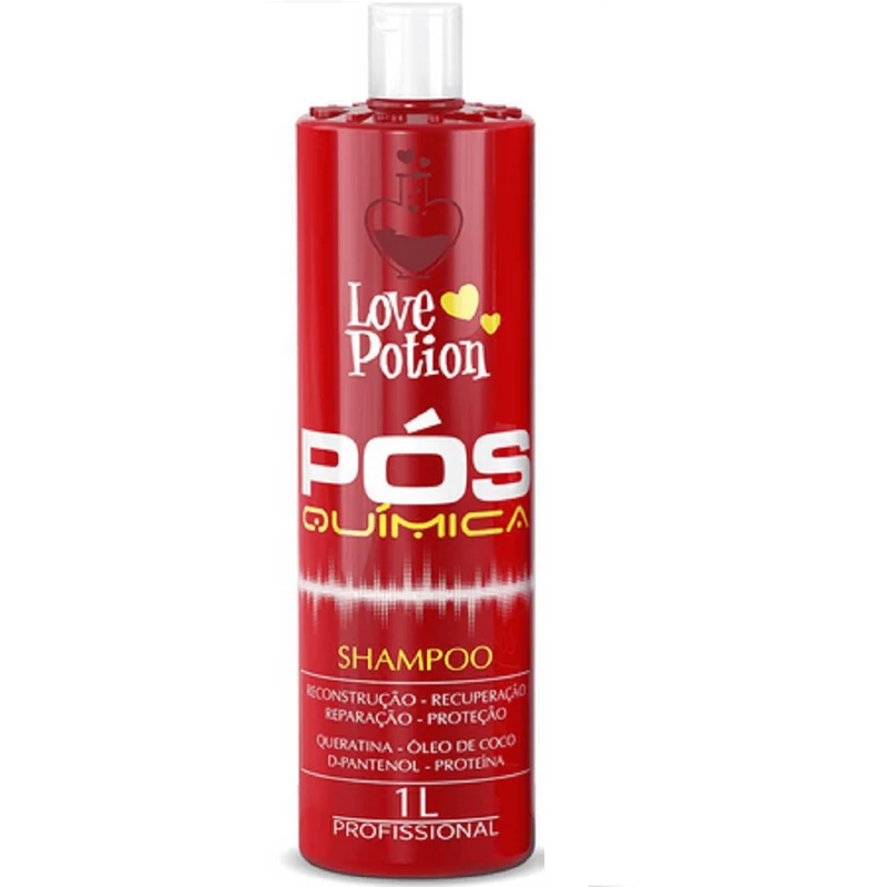 Shampoing Love Potion 1L – Soin capillaire professionnel pour usage en salon