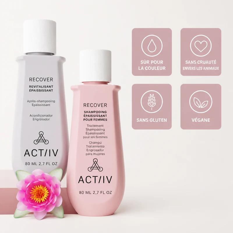 ACTIIV Femme duo voyage shampoing/revitalisant
