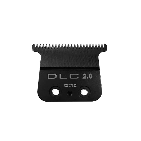 Lame de rechange DLC noire à dents profondes
