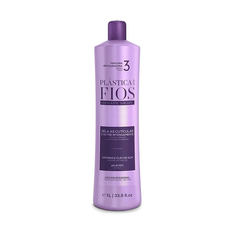 Cadiveu, Plastica do Fios Step 3, Masque capillaire pour cheveux, 1L