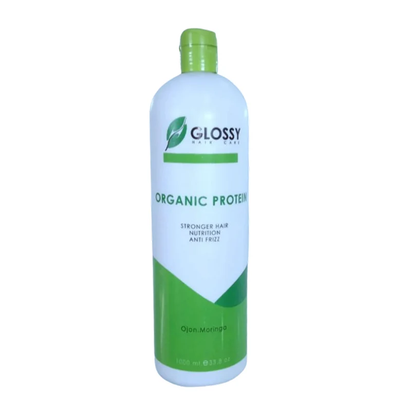 Soin capillaire brillant, protéines biologiques, après-shampoing réparateur pour cheveux, 1 L