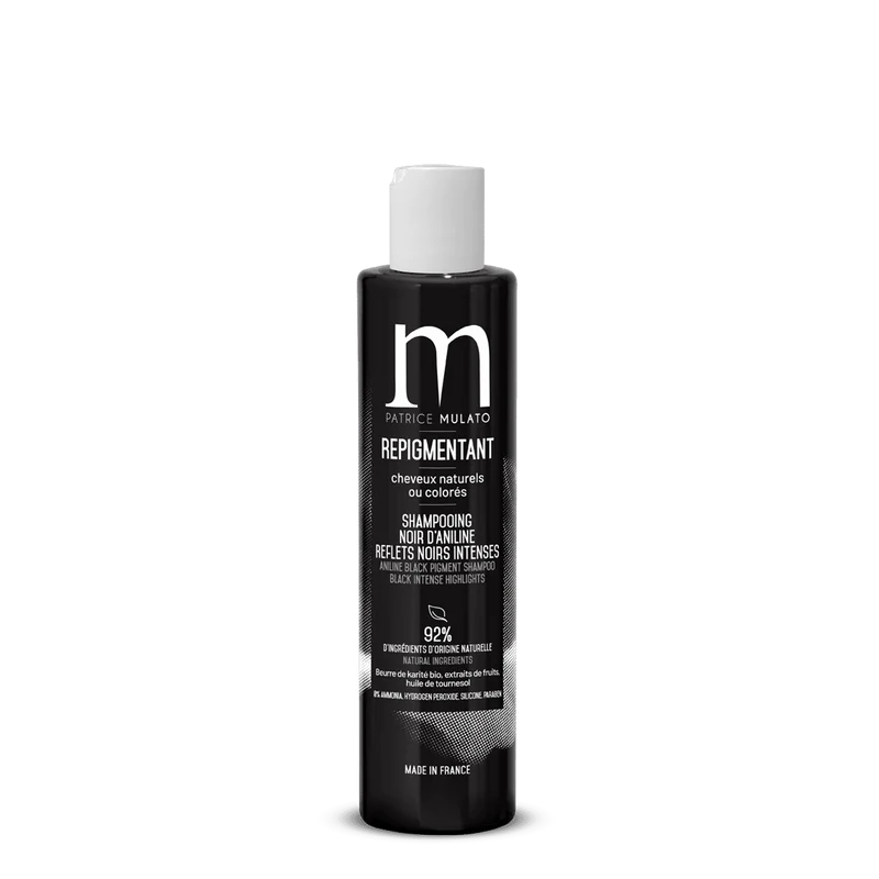 Mulato shampoing repigmentant noir d'aniline 200 ml