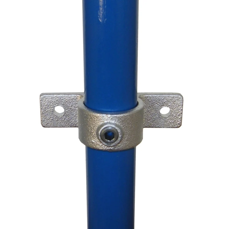 Art.198 Halterung mit Doppellasche - Rohrverbinder